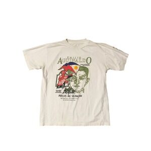Vintage Emilio Aguinaldo Philippine Centennial T-Shirt 1898-1998 White Large